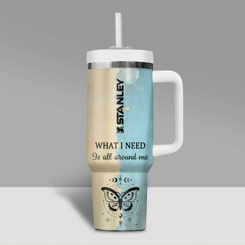 Dave Matthews Music Custom Stanley Quencher 40oz Stainless Steel Tumbler With Handle - Threewoofs - Image 3