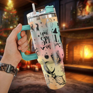 Disney Villains Cartoon Custom Stanley Quencher 40oz Stainless Steel Tumbler With Handle - Threewoofs