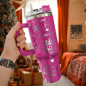Disney Villains Cartoon Custom Stanley Quencher 40oz Stainless Steel Tumbler With Handle - Threewoofs