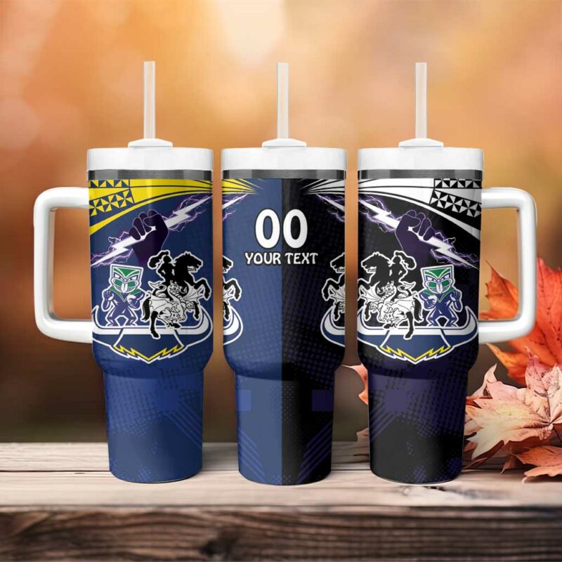 Dragons-Cowboys Combine Storm-Warriors Sport Style Version Custom Stanley Quencher 40oz Stainless Steel Tumbler With Handle - Threewoofs