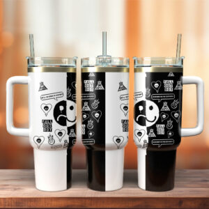 Fall Out Boy Music Custom Stanley Quencher 40oz Stainless Steel Tumbler With Handle - Threewoofs