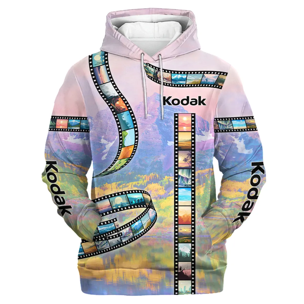 Film Reel Pattern Kodak Photography Videography All Over Prints BL291024A1KD - Hoodie - Image 2