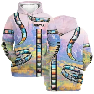 Film Reel Pattern Pentax Photography Videography All Over Prints BL291024A1PT - Hoodie