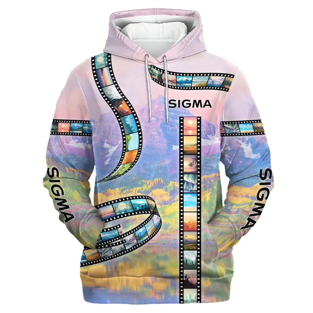 Film Reel Pattern Sigma Photography Videography All Over Prints BL291024A1SM - Hoodie - Image 2