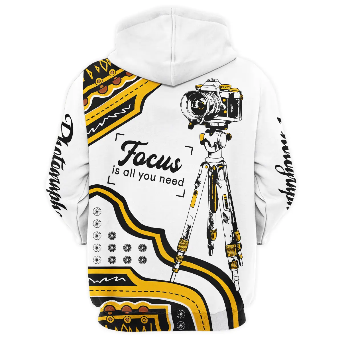 Focus Is All You Need Sigma Photography Videography All Over Prints BL261024A1SM - Hoodie - Image 3
