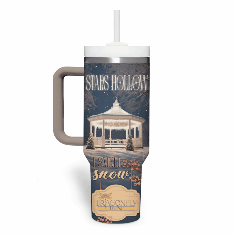 Gilmore Girls TV Series Custom Stanley Quencher 40oz Stainless Steel Tumbler With Handle - Threewoofs - Image 3