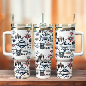 Godsmack Music Custom Stanley Quencher 40oz Stainless Steel Tumbler - Threewoofs
