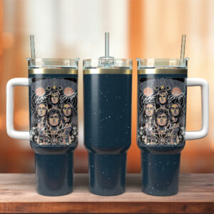 Greta Van Fleet Music Custom Stanley Quencher 40oz Stainless Steel Tumbler - Threewoofs