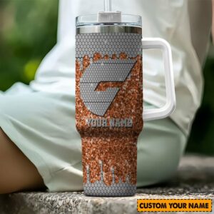 GWS Giants AFL Sports Glitter Custom Stanley Quencher 40oz Stainless Steel Tumbler With Handle - Threewoofs