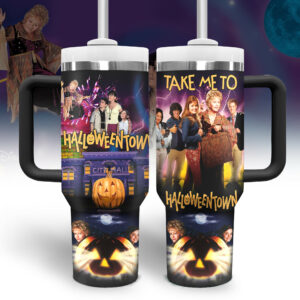 Halloweentown TV Series Custom Stanley Quencher 40oz Stainless Steel Tumbler With Handle - Threewoofs