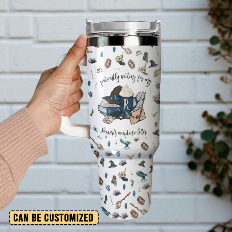 Harry Potter Movies Custom Stanley Quencher 40oz Stainless Steel Tumbler With Handle - Threewoofs - Image 3