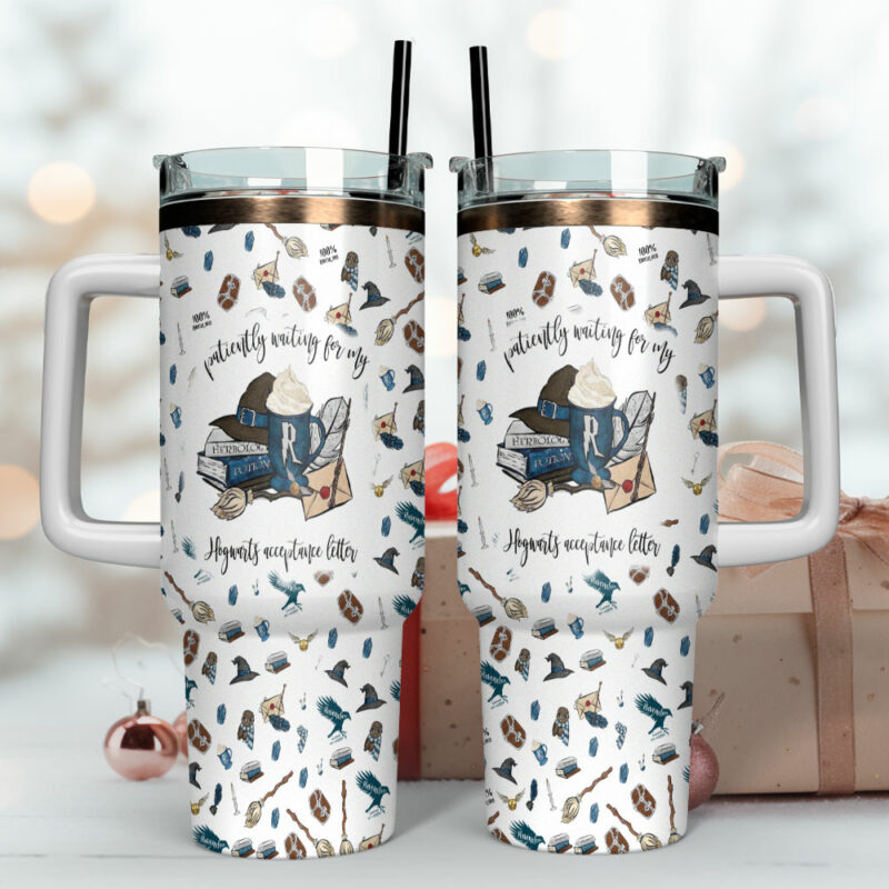 Harry Potter Movies Custom Stanley Quencher 40oz Stainless Steel Tumbler With Handle - Threewoofs - Image 4