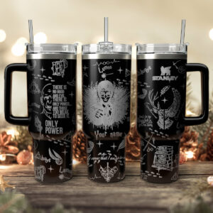 Harry Potter Movies Custom Stanley Quencher 40oz Stainless Steel Tumbler With Handle - Threewoofs