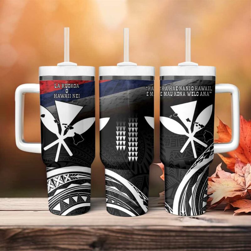 Hawaii Independence Day La Kuokoa Happy 28th November Custom Stanley Quencher 40oz Stainless Steel Tumbler With Handle - Threewoofs - Image 4