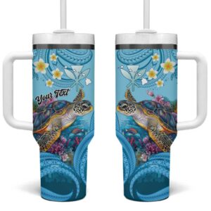 Hawaii Sea Turtle Custom Stanley Quencher 40oz Stainless Steel Tumbler With Handle - Threewoofs