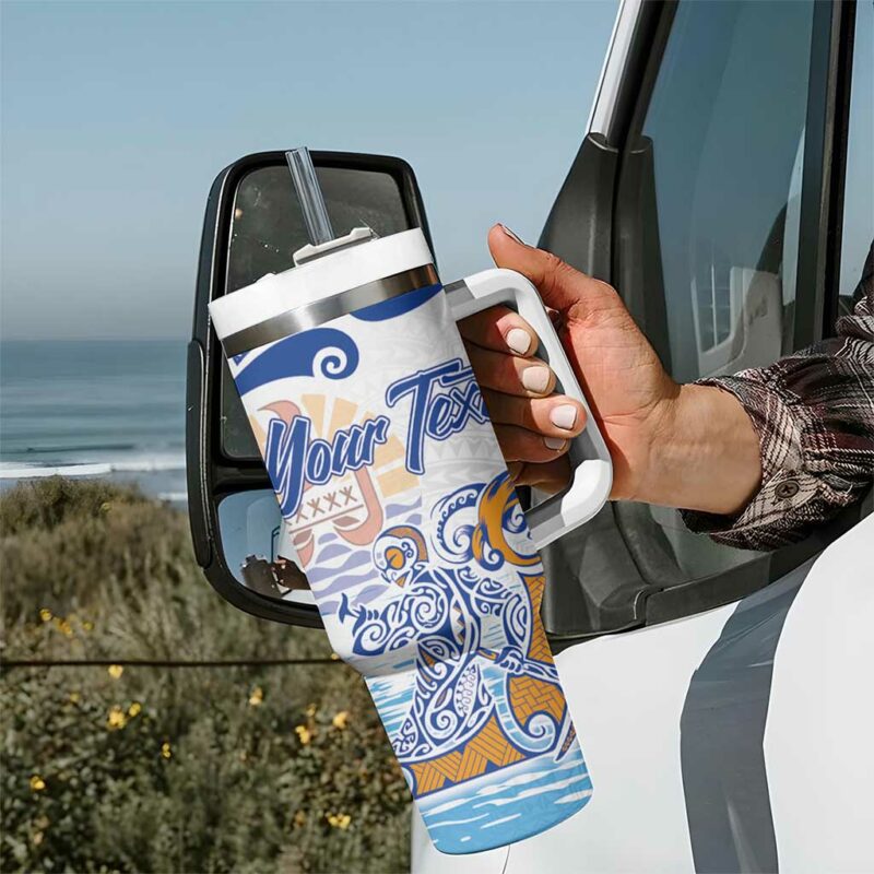 Hawaiki Nui Va‚Äôa Solo French Polynesia Blue Color Custom Stanley Quencher 40oz Stainless Steel Tumbler With Handle - Threewoofs - Image 7