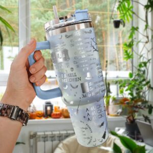Hocus Pocus Movies Custom Stanley Quencher 40oz Stainless Steel Tumbler With Handle - Threewoofs