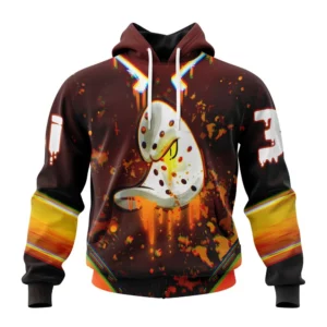 Hoodie Anaheim Ducks, Specialized Jersey For Halloween Night QTNHL080524A3251HD