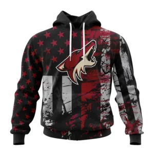 Hoodie Arizona Coyotes, Specialized Jersey For America QTNHL080524A3247HD