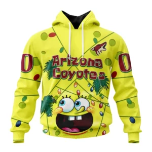 Hoodie Arizona Coyotes, Specialized Jersey With Spongebob V0122 QTNHL080524A3296HD