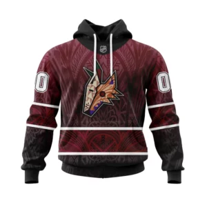 Hoodie Arizona Coyotes, Specialized Native With Samoa Culture V0222 QTNHL080524A3819HD