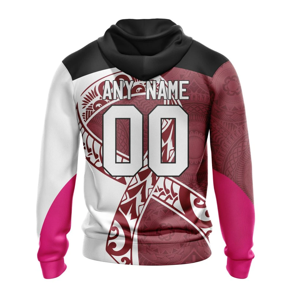 Hoodie Arizona Coyotes, Specialized Samoa Fights Cancer Jersey QTNHL080524A3308HD - Image 2
