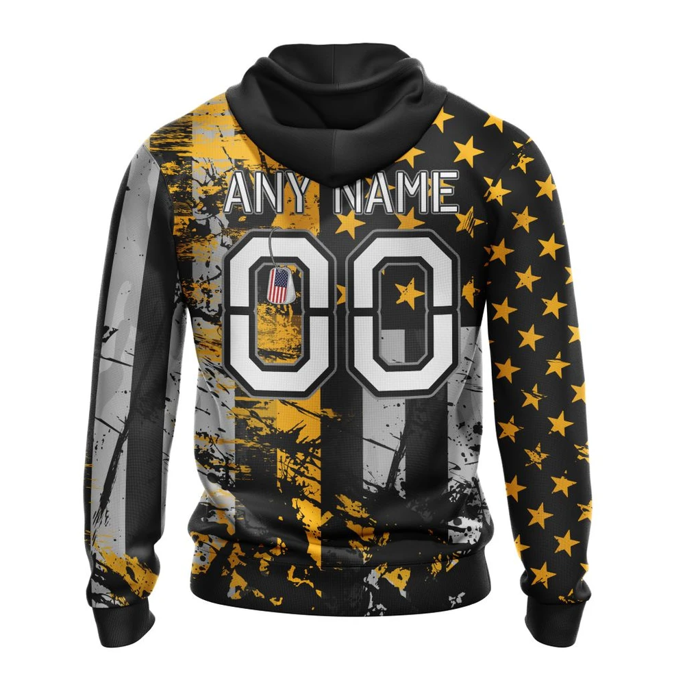 Hoodie Boston Bruins, Specialized Jersey For America QTNHL080524A3245HD - Image 2