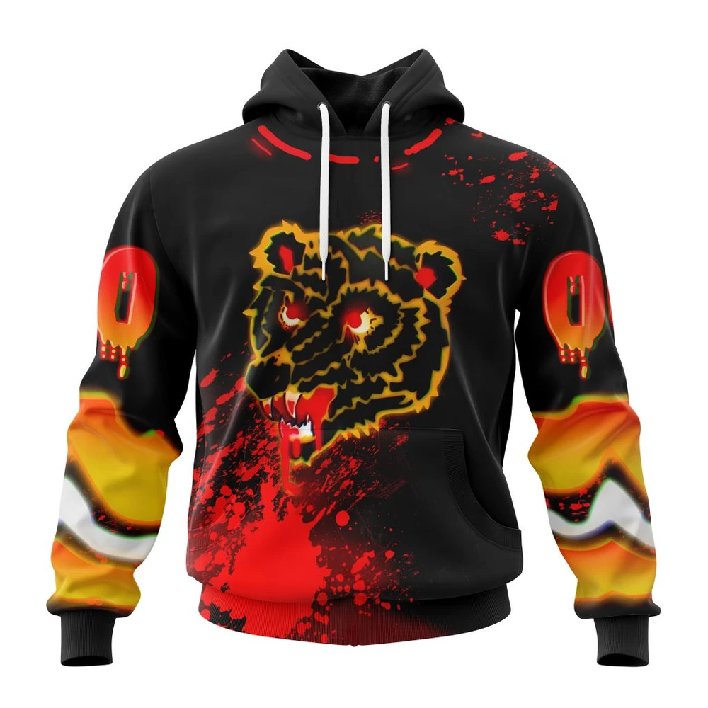 Hoodie Boston Bruins, Specialized Jersey For Halloween Night QTNHL080524A3241HD