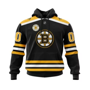 Hoodie Boston Bruins Willie E. O&apos;Ree Jersey Retirement, Personalized Name &amp; Number QTNHL080524A57HD