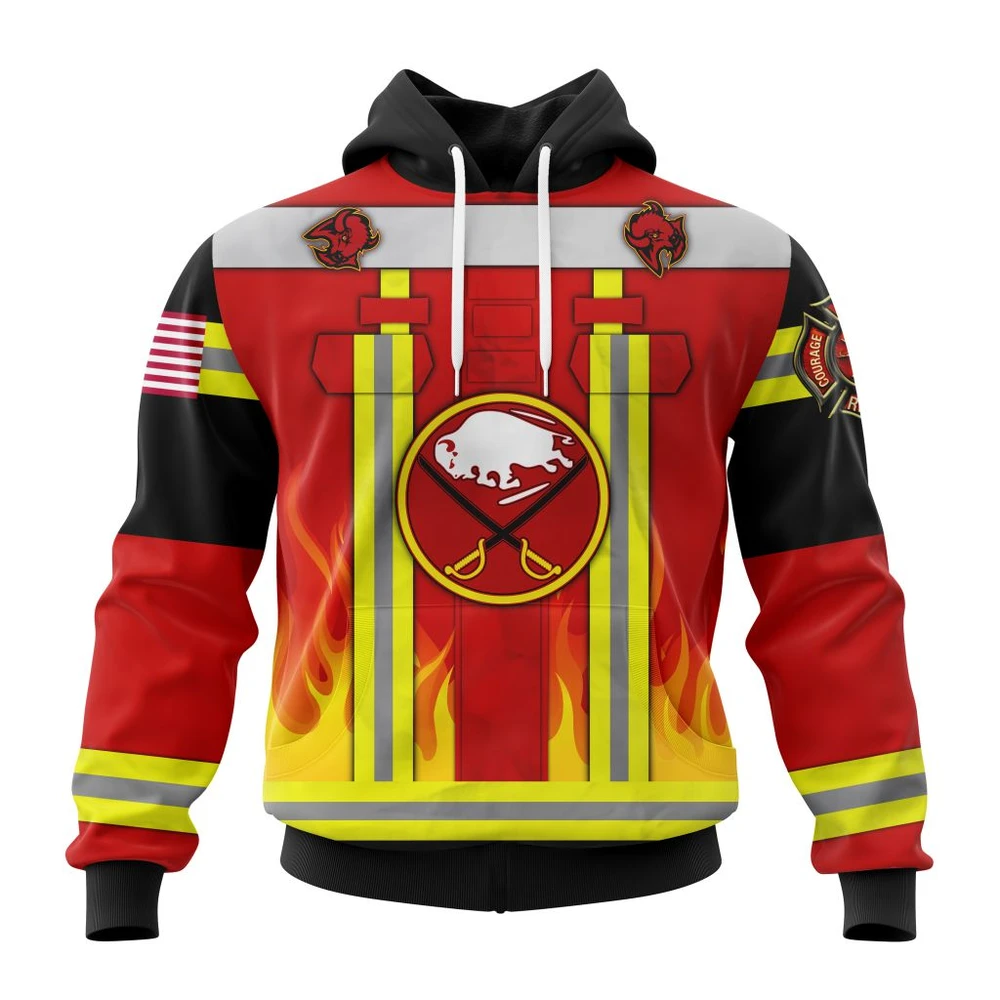 Hoodie Buffalo Sabres Honnor Firefighter Uniform V0622 QTNHL080524A3749HD