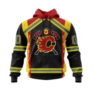 Hoodie Calgary Flames, Honnor Firefighter V0322 QTNHL080524A3816HD