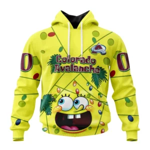 Hoodie Colorado Avalanche, Specialized Jersey With Spongebob V0122 QTNHL080524A3274HD