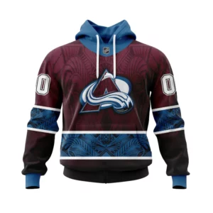 Hoodie Colorado Avalanche, Specialized Native With Samoa Culture V0222 QTNHL080524A405HD
