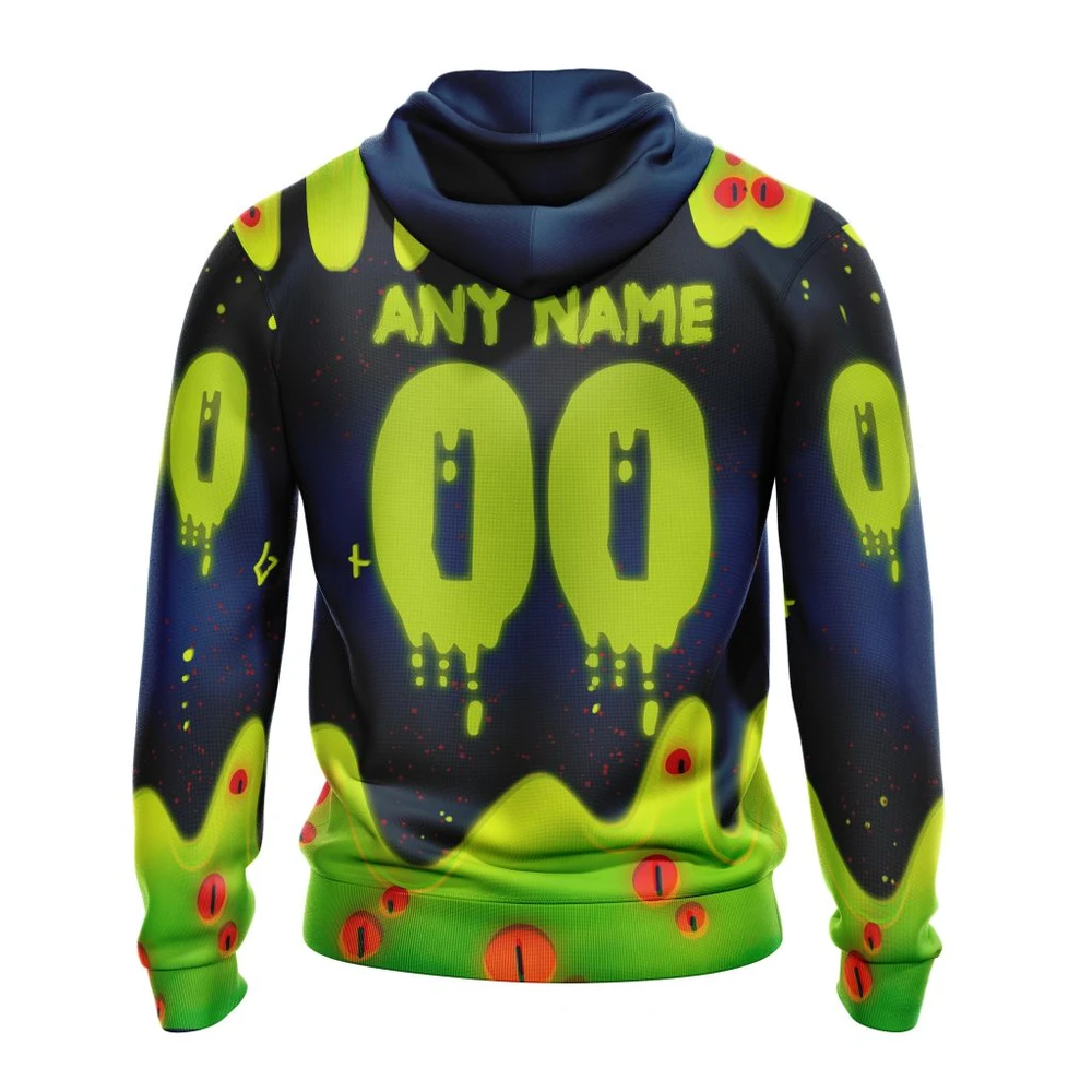 Hoodie Columbus Blue Jackets, Specialized Jersey For Halloween Night QTNHL080524A3221HD - Image 2