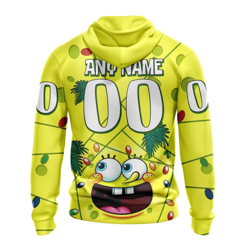 Hoodie Dallas Stars, Specialized Jersey With Spongebob V0122 QTNHL080524A3267HD - Image 2
