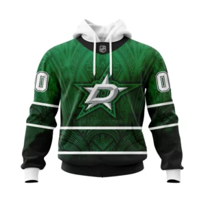 Hoodie Dallas Stars, Specialized Native With Samoa Culture V0222 QTNHL080524A407HD