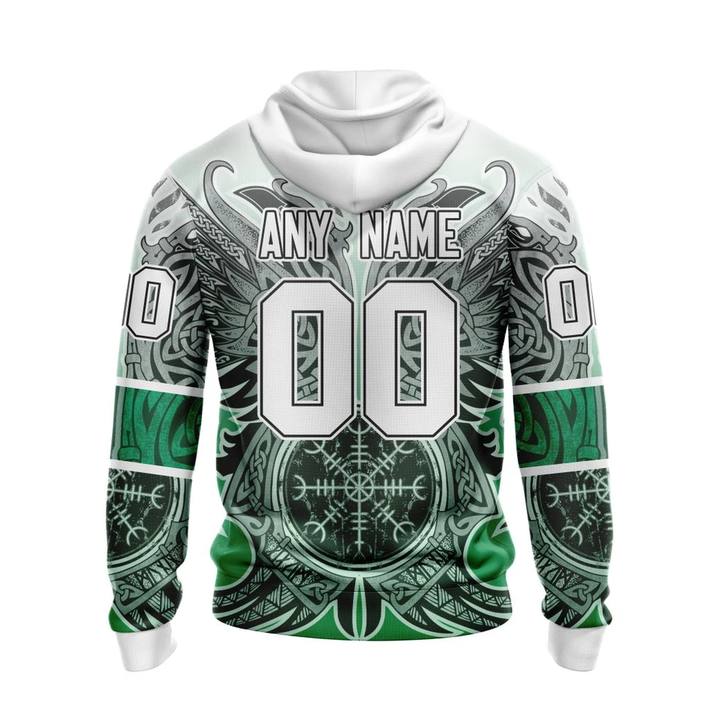 Hoodie Dallas Stars , Specialized Norse Viking Symbols St2201 QTNHL080524A3860HD - Image 2