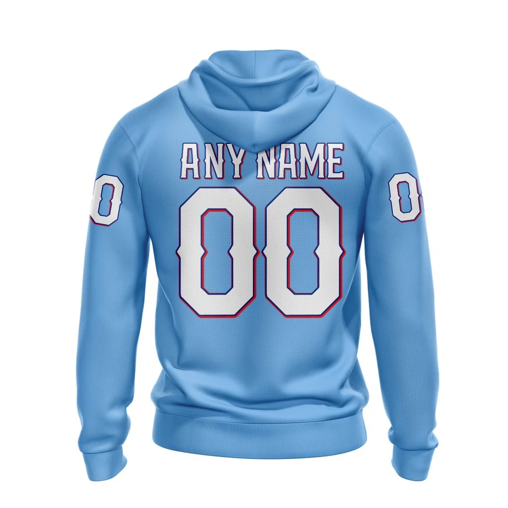 Hoodie Dallas Stars Texas Rangers Night, Personalized Name & Number QTNHL080524A411HD - Image 2