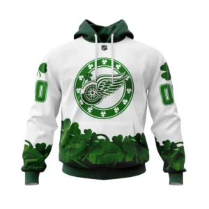 Hoodie Detroit Red Wings, Happy St.Patrick Days Jersey V0522 QTNHL080524A3900HD