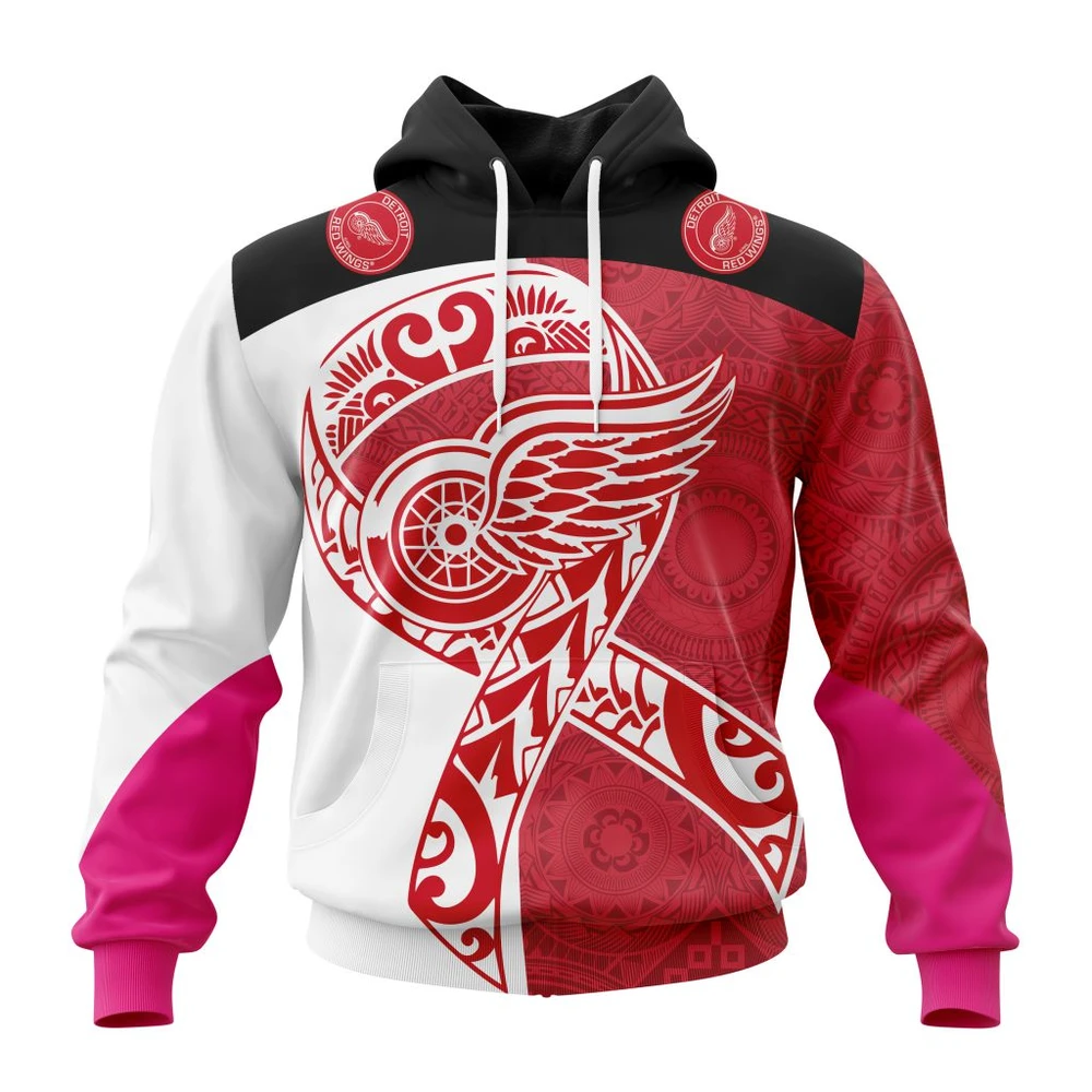 Hoodie Detroit Red Wings, Specialized Samoa Fights Cancer Jersey QTNHL080524A3299HD