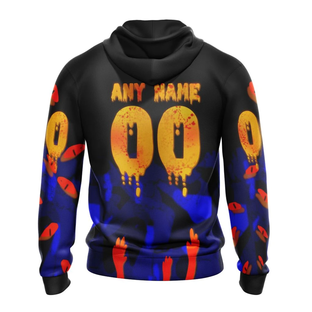 Hoodie Edmonton Oilers Specialized Jersey For Halloween Night QTNHL080524A3309HD - Image 2