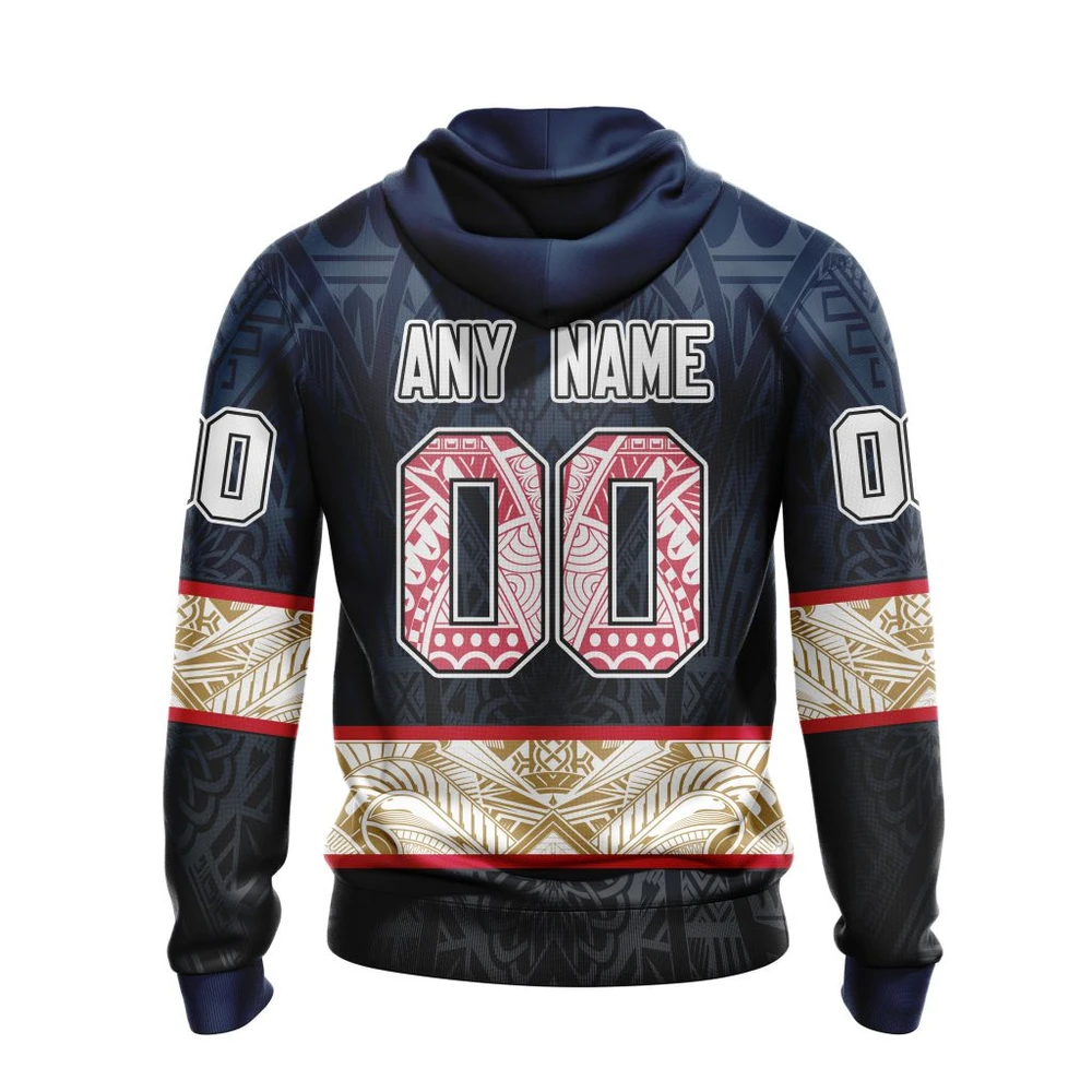 Hoodie Florida Panthers, Specialized Native With Samoa Culture V0222 QTNHL080524A3913HD - Image 2