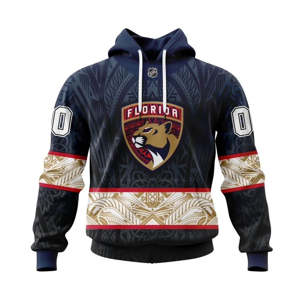 Hoodie Florida Panthers, Specialized Native With Samoa Culture V0222 QTNHL080524A3913HD