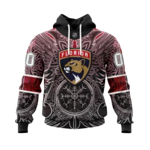 Hoodie Florida Panthers , Specialized Norse Viking Symbols St2201 QTNHL080524A3908HD