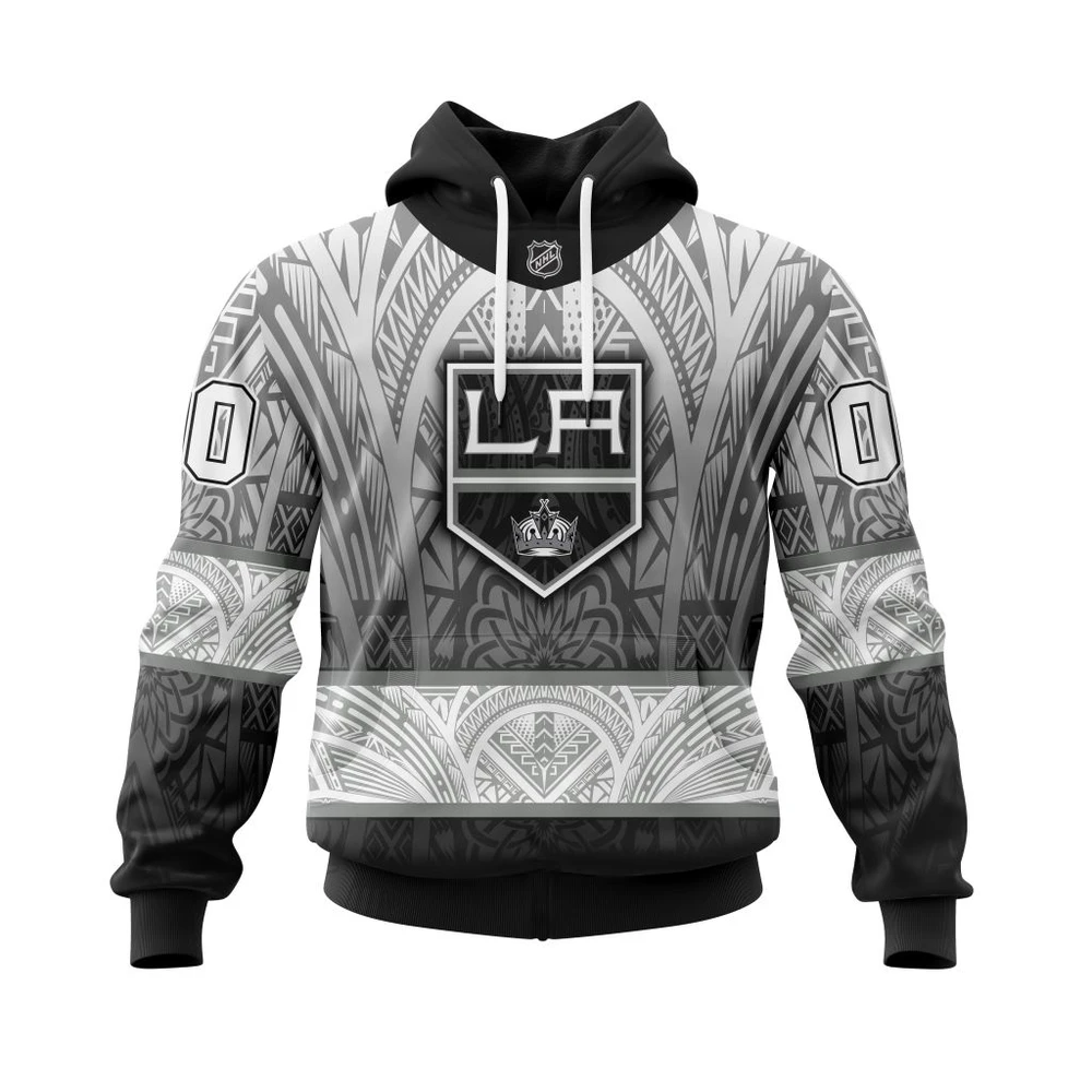 Hoodie Los Angeles Kings, Specialized Native With Samoa Culture V0222 QTNHL080524A3924HD