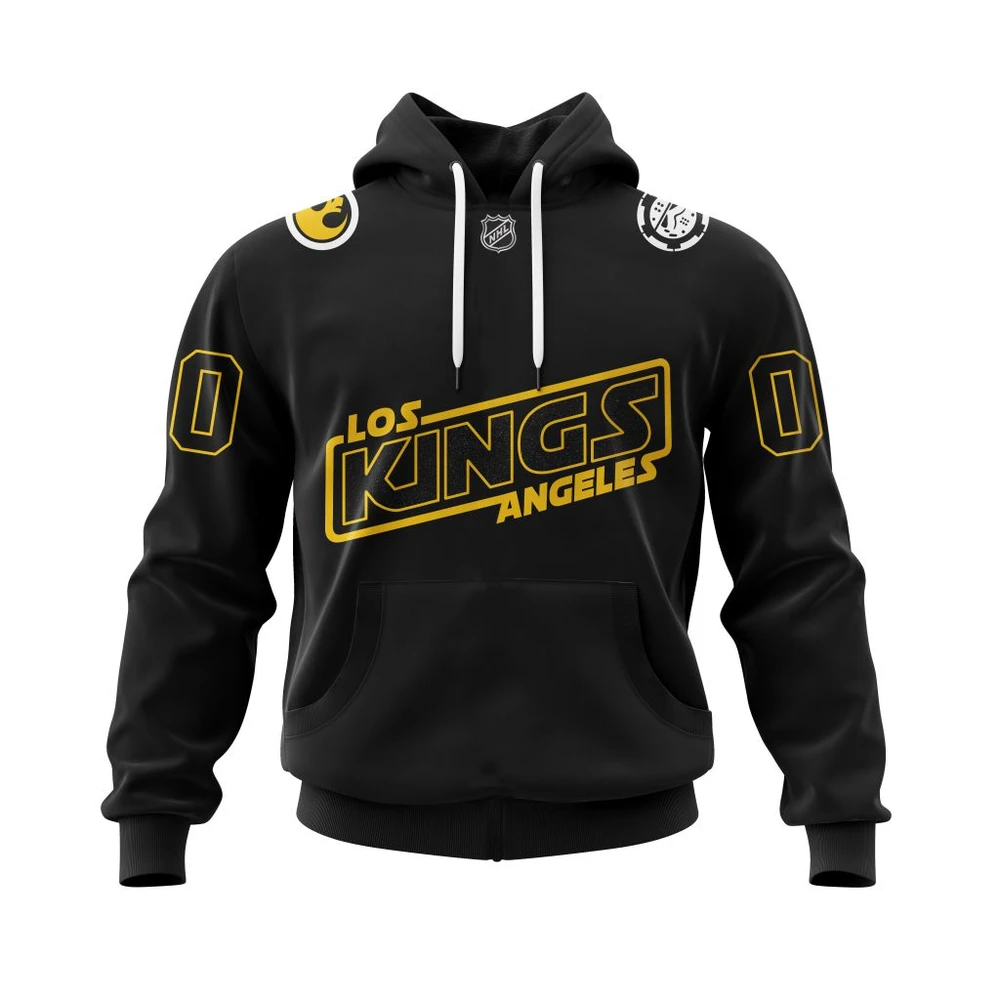 Hoodie Los Angeles Kings, Specialized Star Wars May The 4Th Be With You V022 QTNHL080524A3923HD