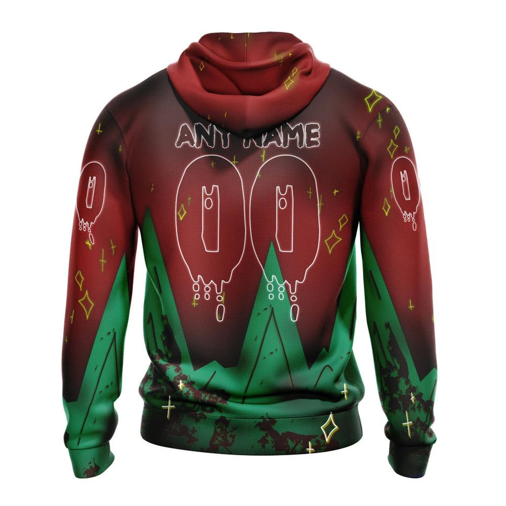 Hoodie Minnesota Wild, Specialized Jersey For Halloween Night QTNHL080524A3214HD - Image 2