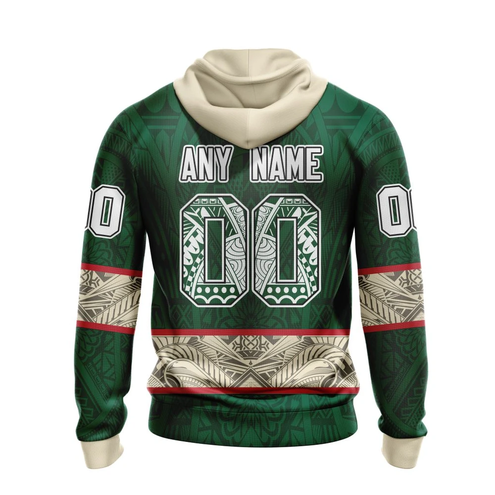 Hoodie Minnesota Wild, Specialized Native With Samoa Culture V0222 QTNHL080524A3937HD - Image 2