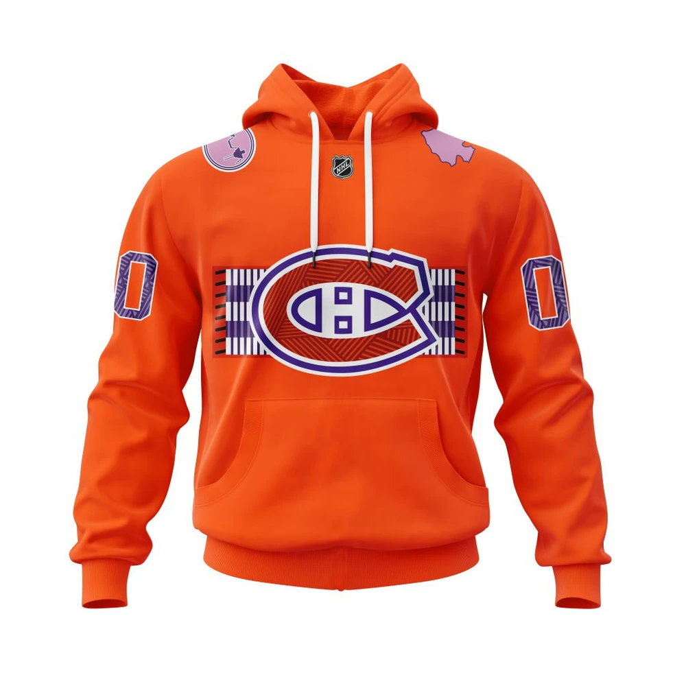 Hoodie Montreal Canadiens , Indigenous Celebration Night QTNHL080524A400HD