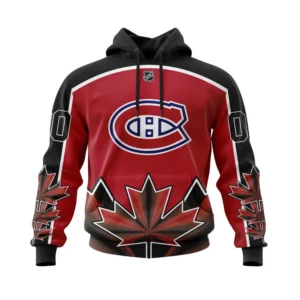 Hoodie Montreal Canadiens, With Beloved Canada Maple Leafs V0122 QTNHL080524A81HD